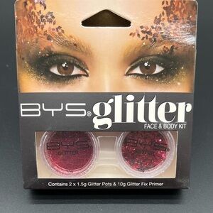 BYS Glitter Face & Body Kit - Fuchsia